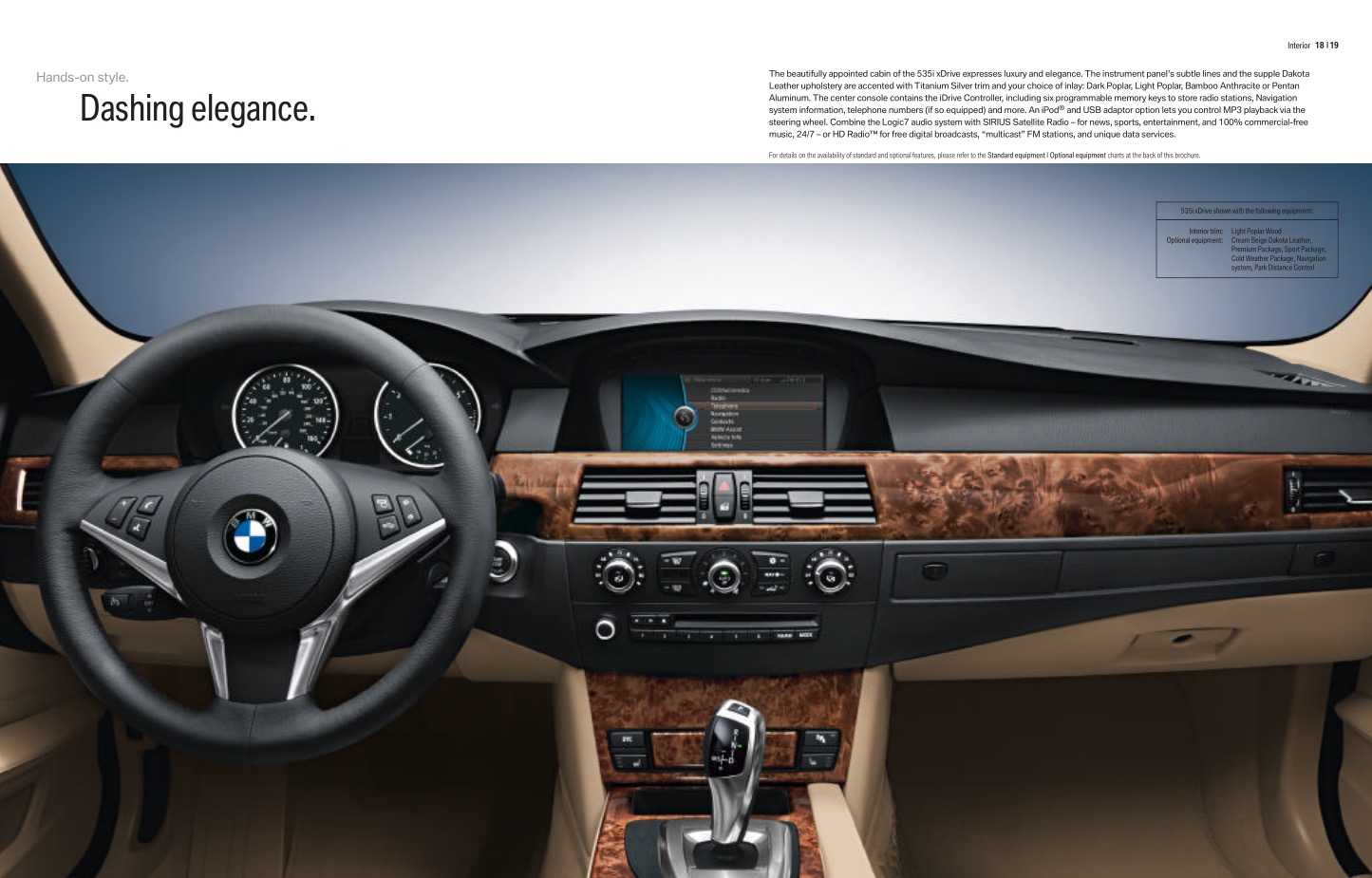 2010 BMW 5-Series Wagon Brochure Page 18